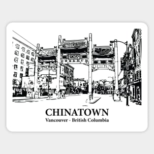 Chinatown - Vancouver BC Magnet